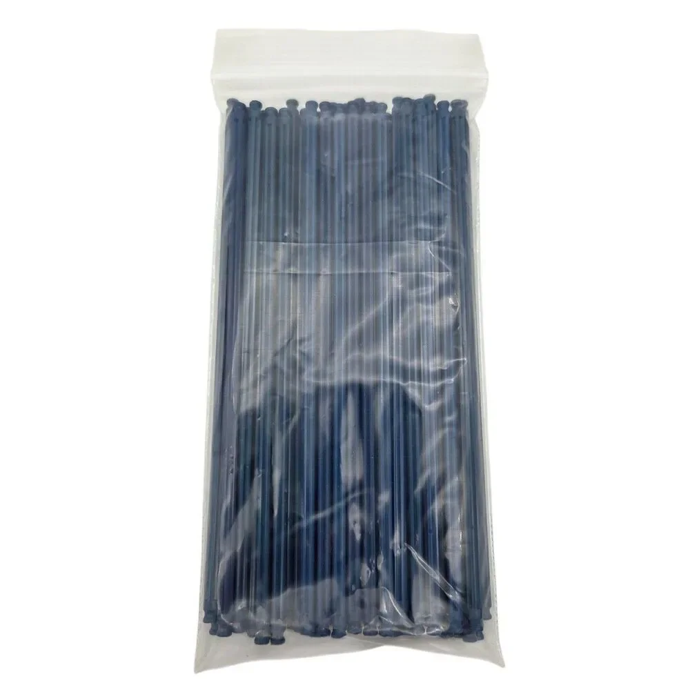 K'NEX Royal Blue 5.5 Inch Rods Building Toy Replacement Parts Lot of 100 Bulk